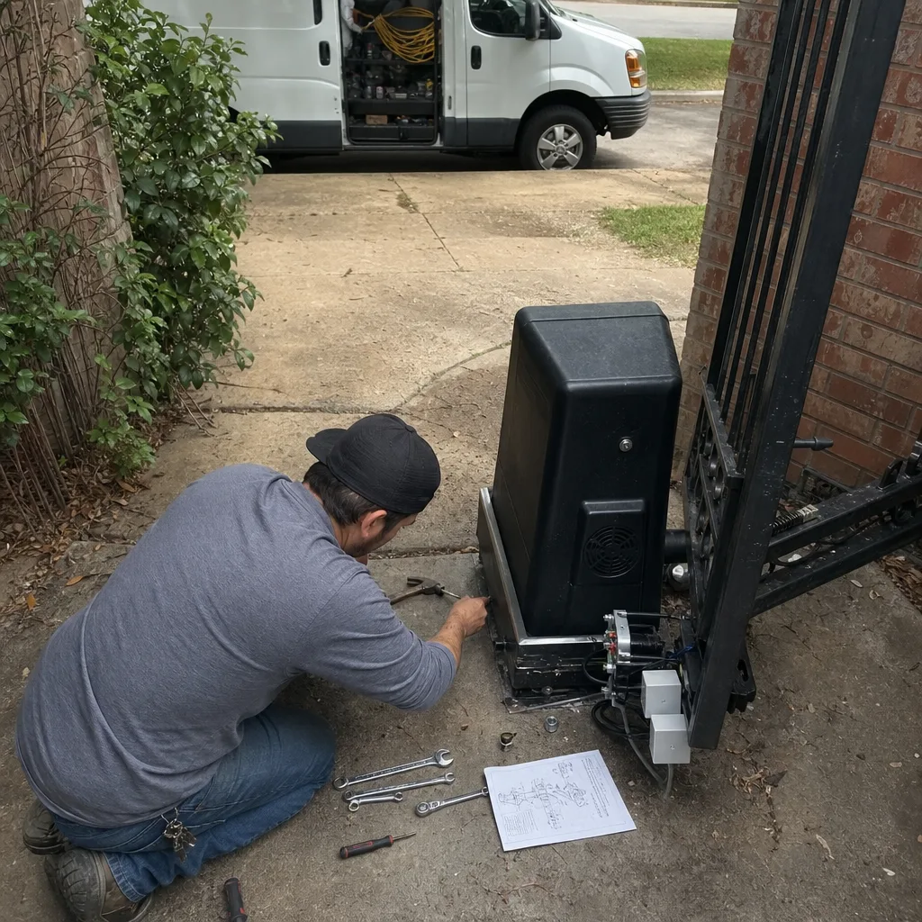 Gate Motor & Opener in Colleyville